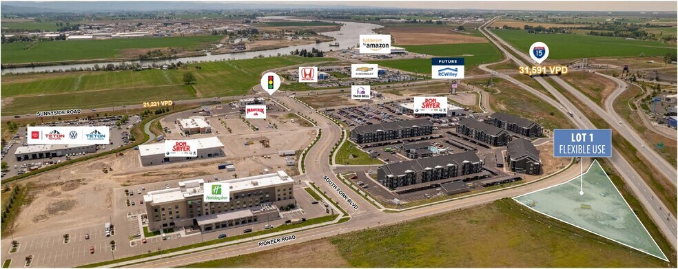 More Photos Of Sunnyside Rd & I-15, Idaho Falls Land For Sale