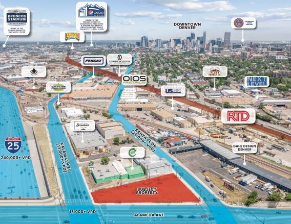 More Photos Of 919 W Alameda Ave, Denver Land For Sale