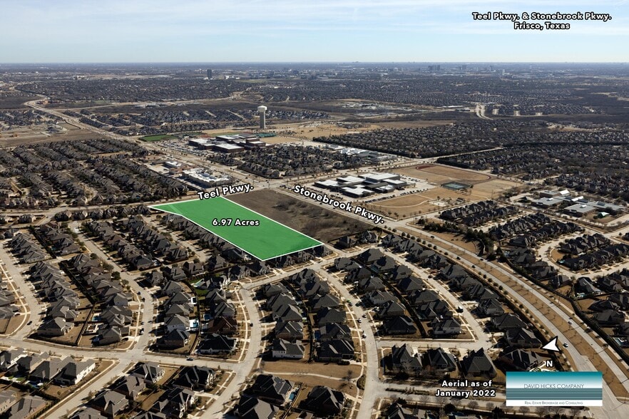 More Photos Of Teel Pky @ Stonebrook Pky, Frisco Land For Sale