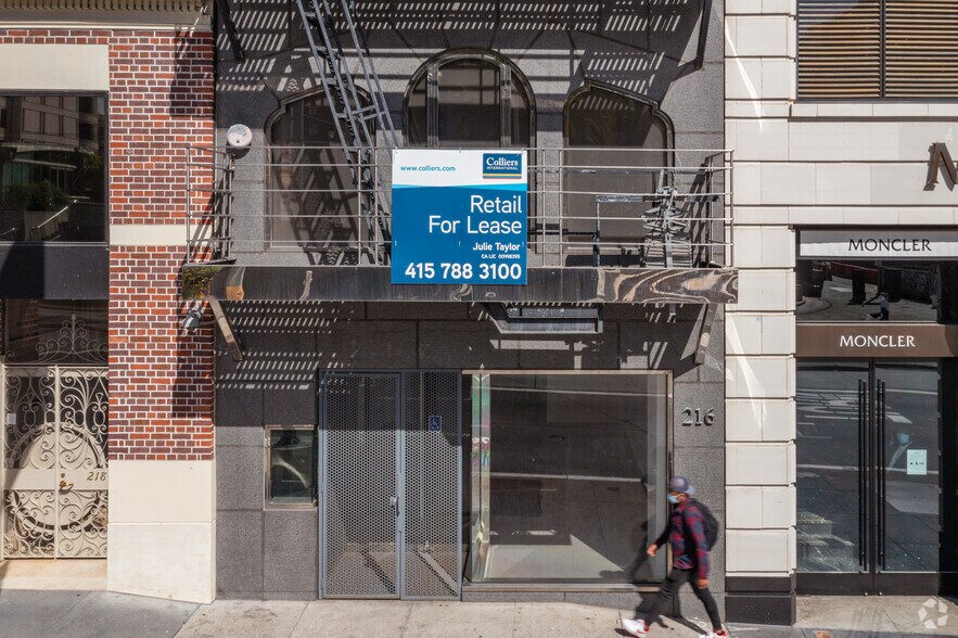 More Photos Of 216 Stockton St, San Francisco Storefront For Lease