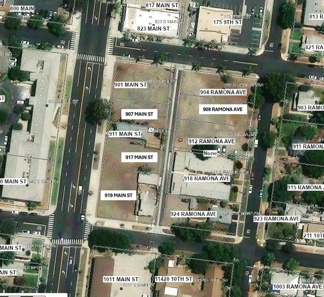 Primary Photo Of 901, 917, 919 Main St, Corona Land For Lease