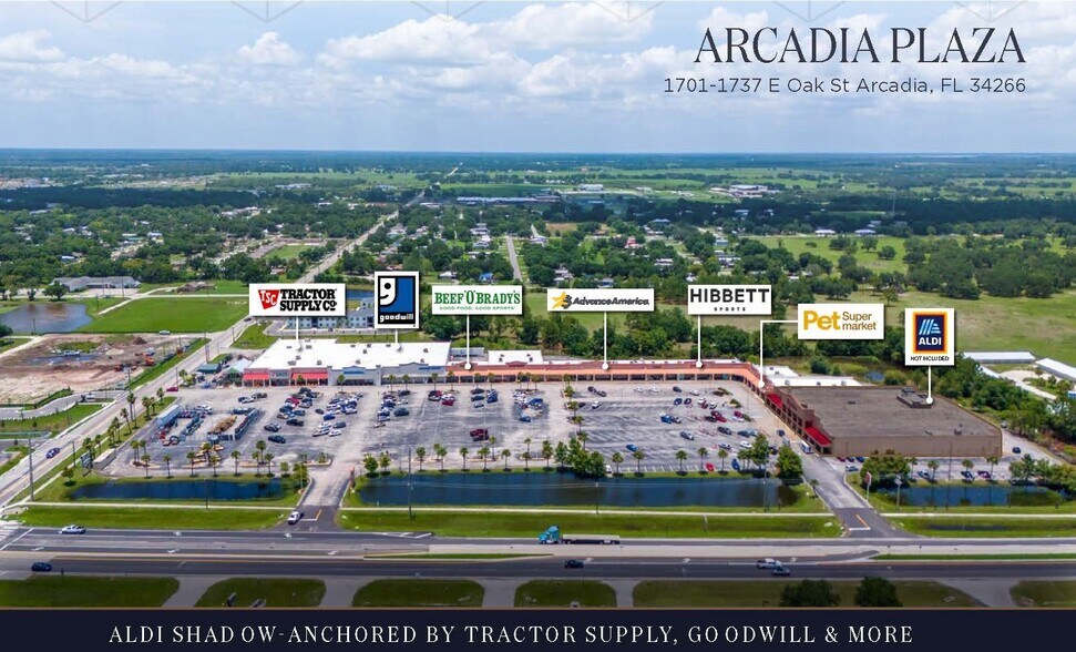 Primary Photo Of 1701-1737 E Oak St, Arcadia Storefront For Sale