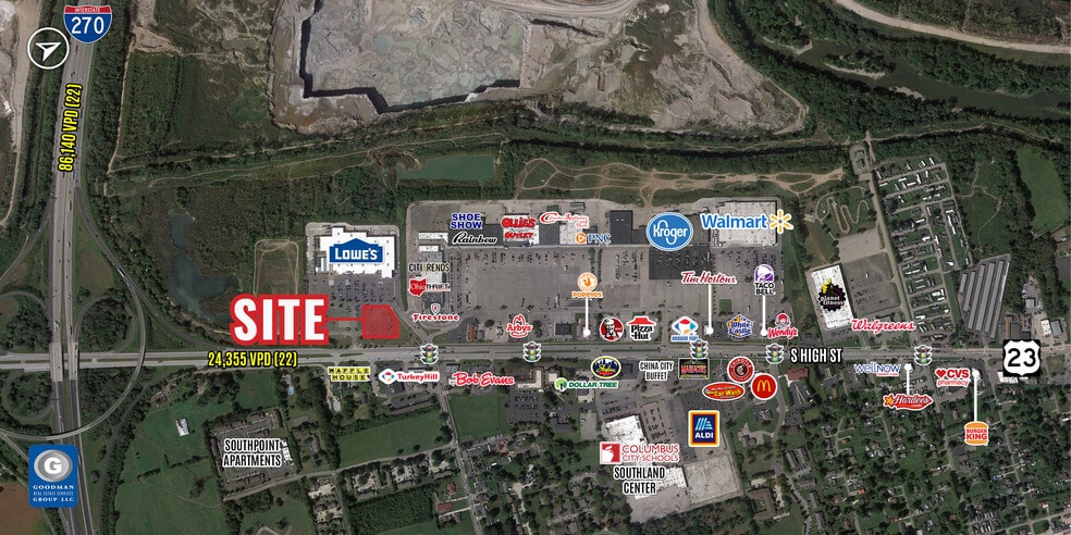 More Photos Of 3899 S High St, Columbus Land For Lease