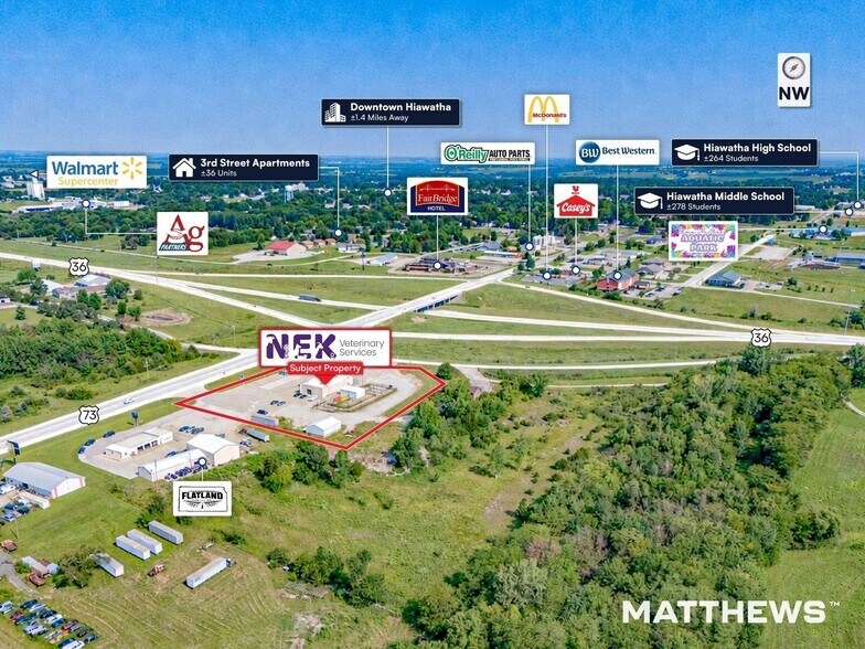 More Photos Of 1205 S 1st St, Hiawatha Service Station For Sale