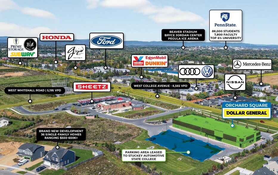 More Photos Of 3283 W College Ave, State College Storefront Retail Office For Sale