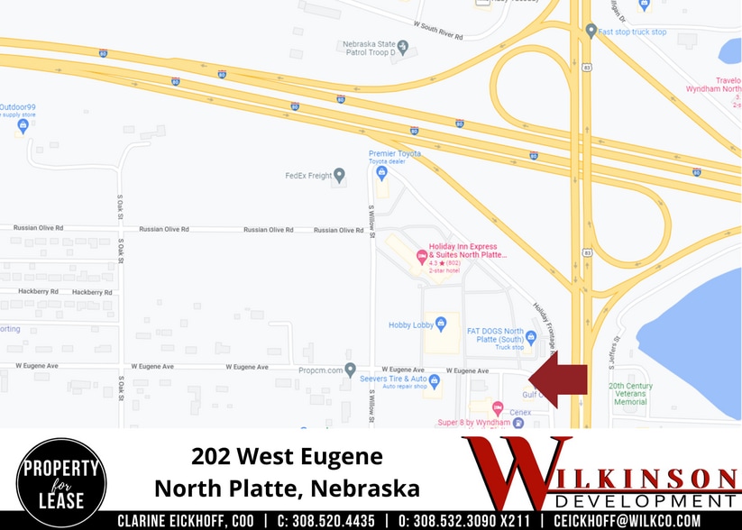More Photos Of 202 W Eugene Ave, North Platte Land For Lease