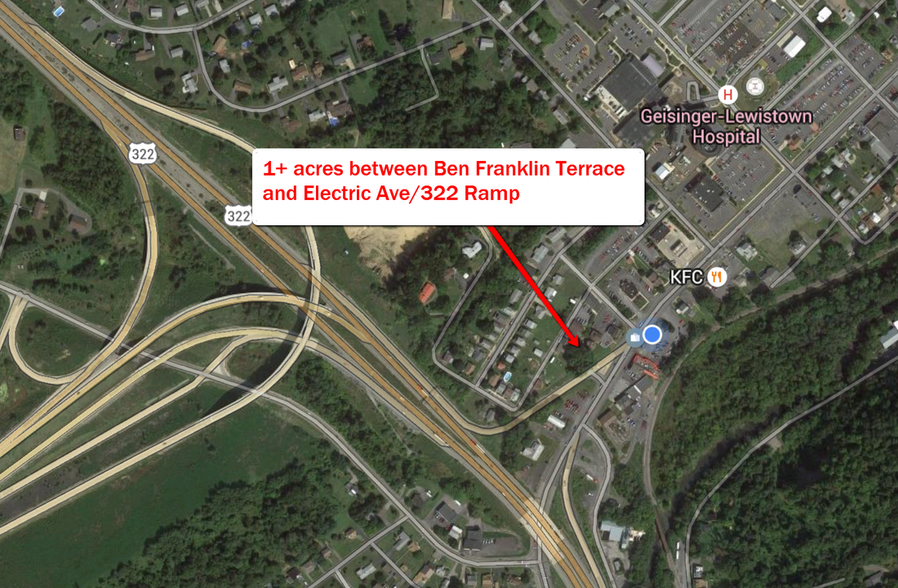 Primary Photo Of Route 322 @ Electric Avenue, Lewistown Land For Sale