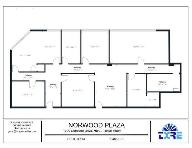 More Photos Of 1550 Norwood Dr, Hurst Office For Lease