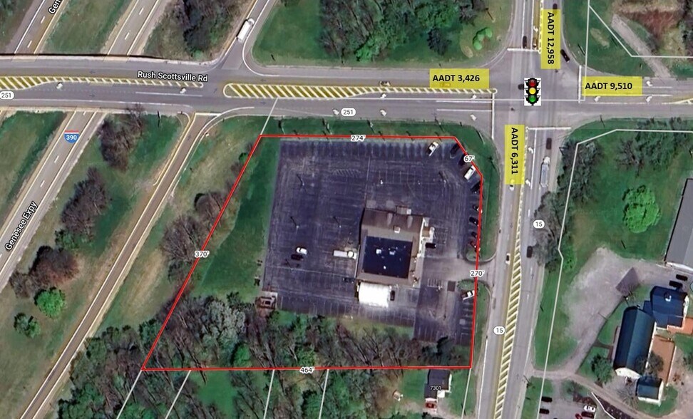 More Photos Of 7283 W Henrietta Rd, Rush Auto Dealership For Lease
