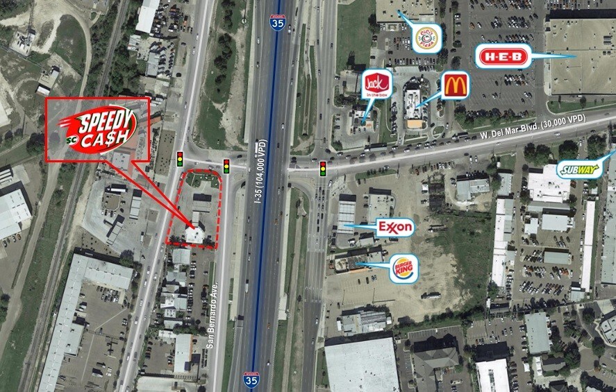 More Photos Of 7120 San Bernardo Ave, Laredo Freestanding For Sale