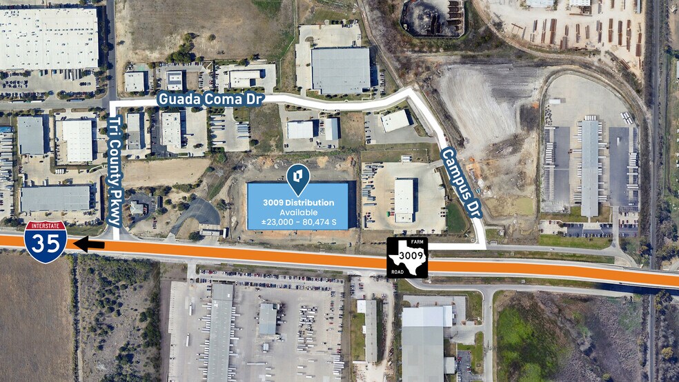 More Photos Of 7023 FM 3009, Schertz Warehouse For Lease