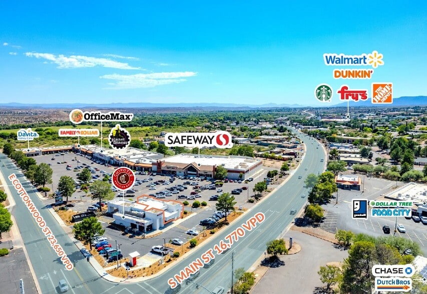 Primary Photo Of 611 S Main St, Cottonwood Storefront Retail Office For Lease