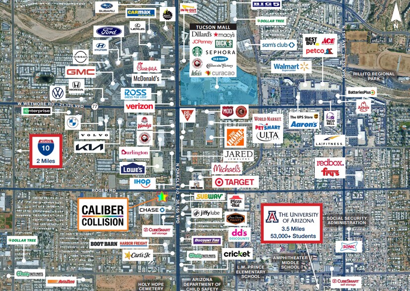 More Photos Of 3959-3979 N Oracle Rd, Tucson Auto Repair For Sale