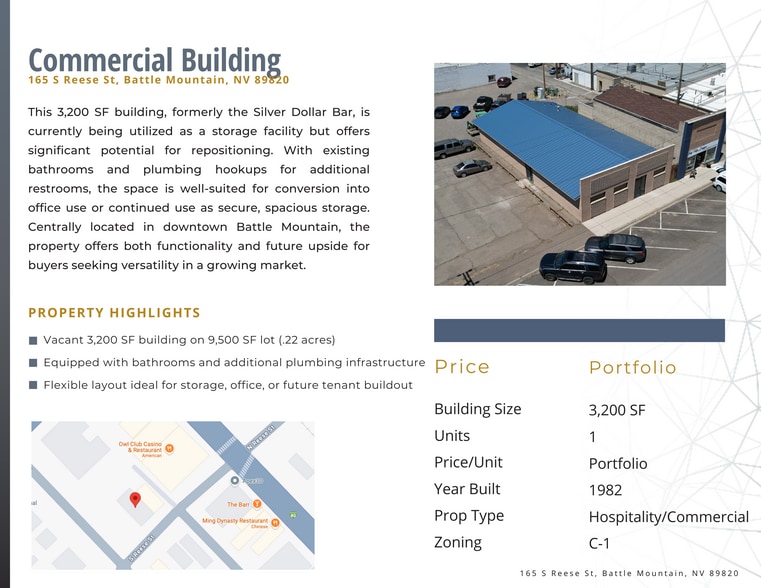 More Photos Of , Battle Mountain Unknown For Sale