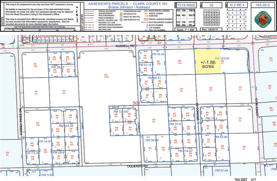 More Photos Of SW Russell Rd & Jones Blvd, Las Vegas Land For Sale