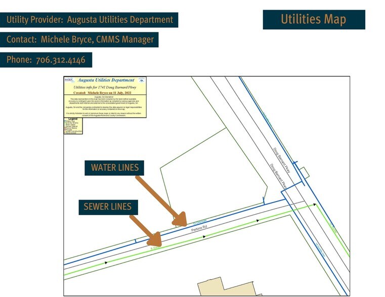 More Photos Of 1741 Doug Barnard Pky, Augusta Land For Sale