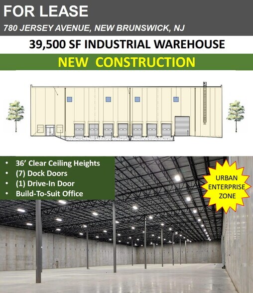 Primary Photo Of 780 Jersey Ave, New Brunswick Warehouse For Lease