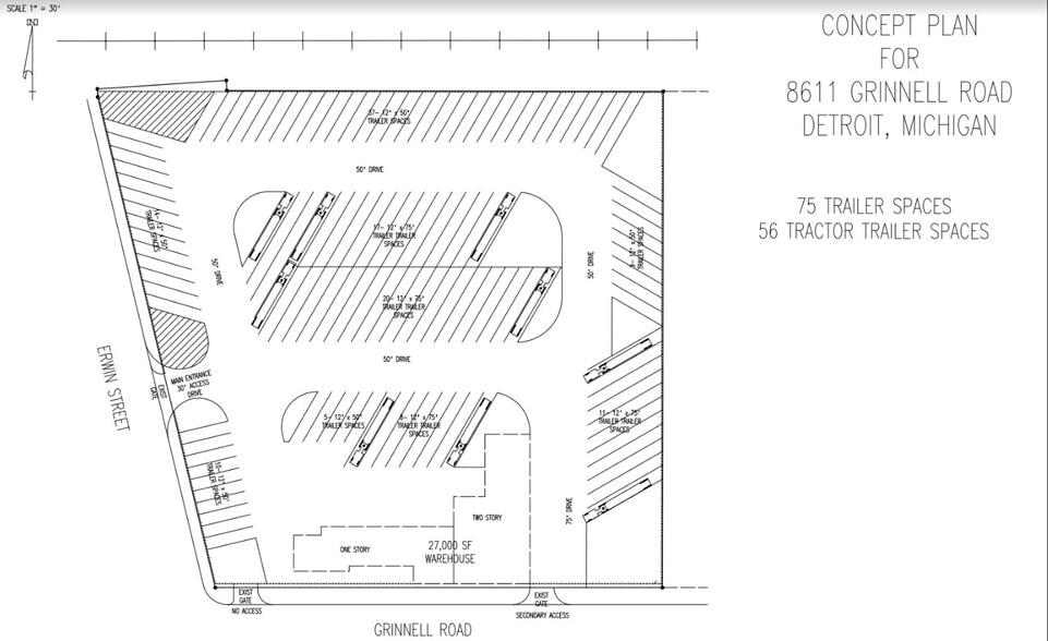 More Photos Of 8611 Grinnell St, Detroit Land For Lease