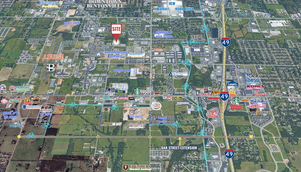 More Photos Of SE C St, Bentonville Land For Sale