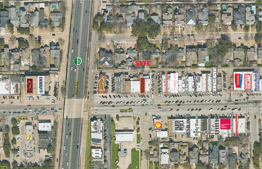 More Photos Of NEQ Lovers Lane and D.N. Tollway, Dallas Freestanding For Lease