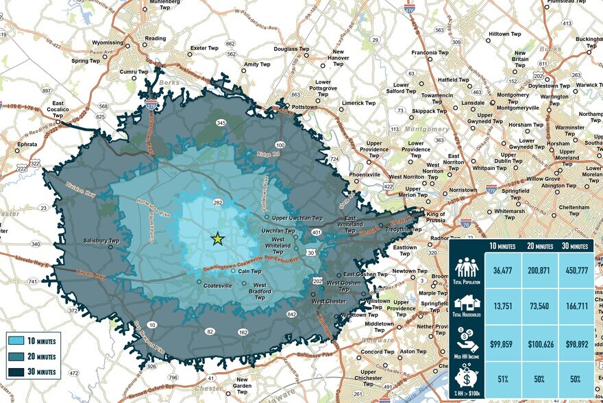 More Photos Of 1403 Horseshoe Pike, Downingtown Land For Lease