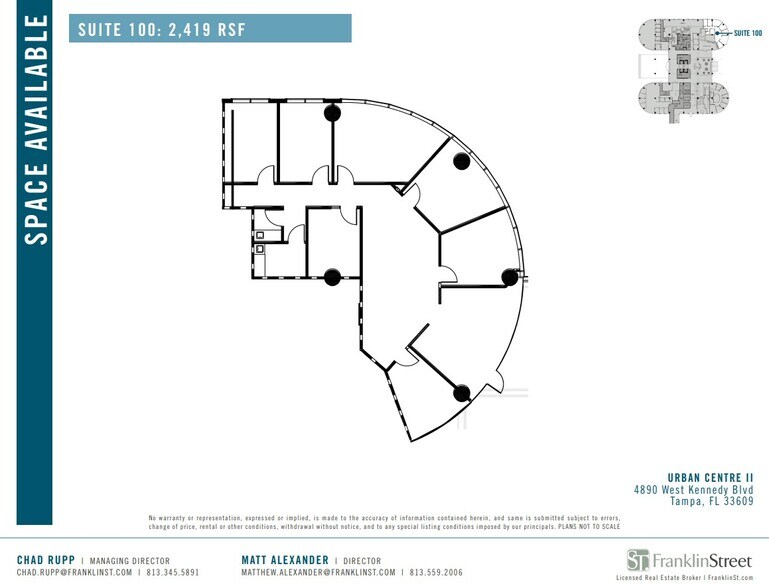 More Photos Of 4830 W Kennedy Blvd, Tampa Unknown For Lease