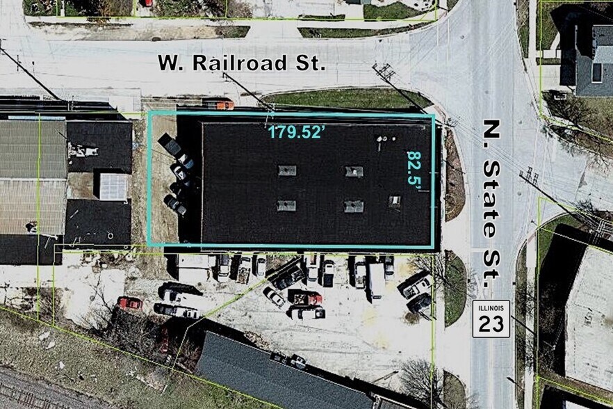 More Photos Of 154 N State St, Marengo Warehouse For Sale