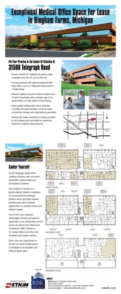 More Photos Of 31500 Telegraph Rd, Bingham Farms Medical For Lease
