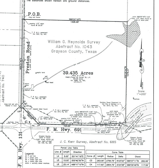 Primary Photo Of 128 Preston Rd, Denison Land For Sale