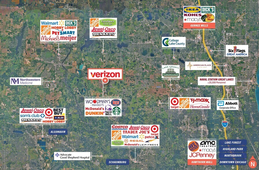 More Photos Of 31450 US 12 Hwy, Lakemoor Freestanding For Sale