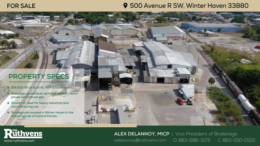 Primary Photo Of 500 Avenue R SW, Winter Haven Warehouse For Sale