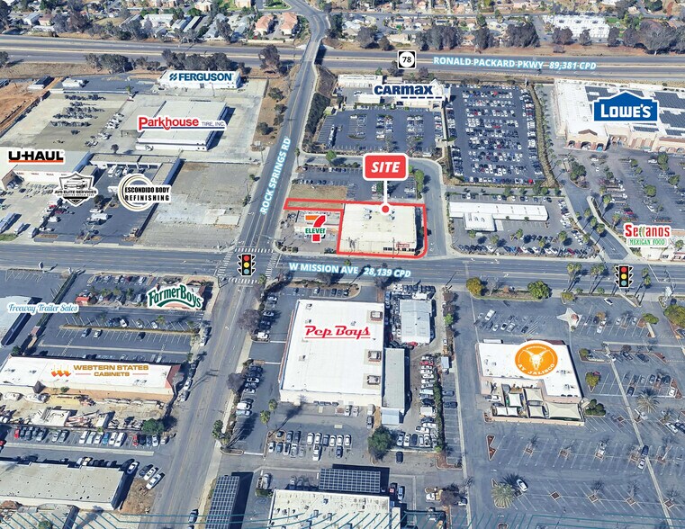 More Photos Of 840 W Mission Ave, Escondido Freestanding For Lease