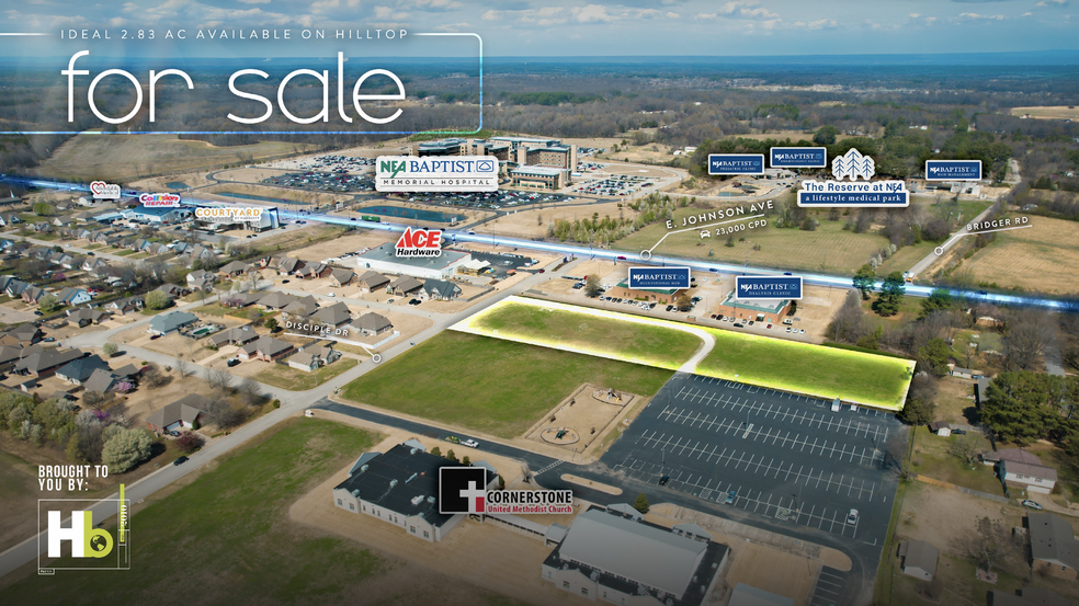 Primary Photo Of 2.83 AC Disciple Dr., Jonesboro Land For Sale