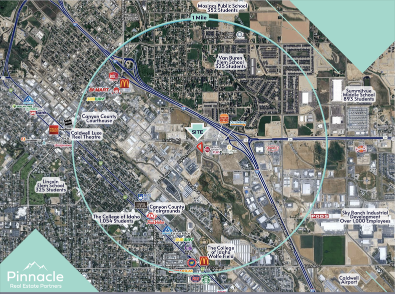 Primary Photo Of SEC Commercial & Franklin Road way, Caldwell Land For Sale