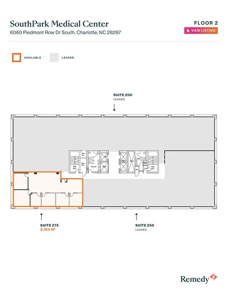 More Photos Of 6060 Piedmont Row Dr S, Charlotte Medical For Lease