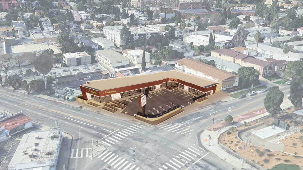 More Photos Of 2829-2843 Hyperion Ave, Los Angeles Freestanding For Lease