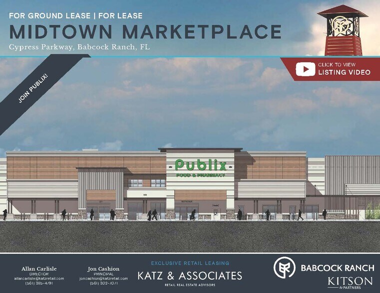 Primary Photo Of Midtown Blvd & Cypress Pky, Babcock Ranch Storefront For Lease