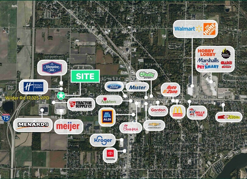 More Photos Of 2963 E Wilder Rd, Bay City Land For Lease