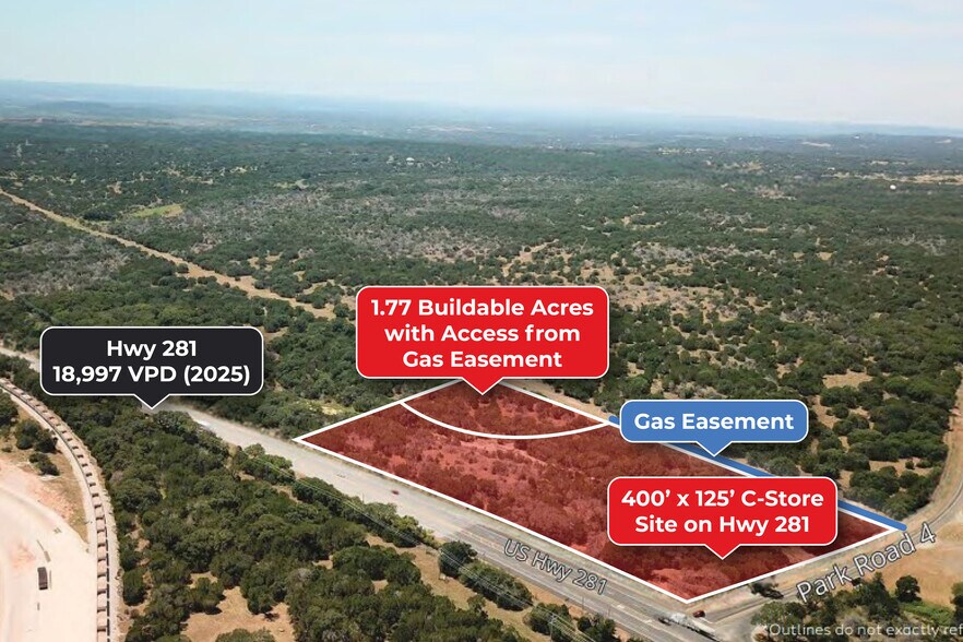 Primary Photo Of US Hwy 281 & Park Road 4, Burnet Land For Sale