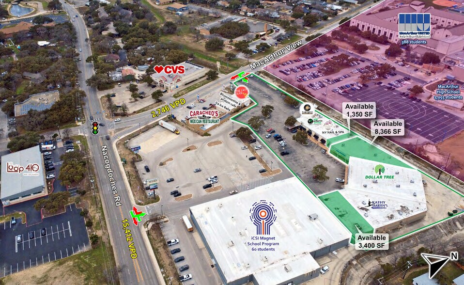 More Photos Of 3131-3175 Nacogdoches Rd, San Antonio Service Station For Lease