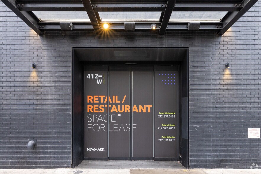 More Photos Of 412 W 14th St, New York General Retail For Lease