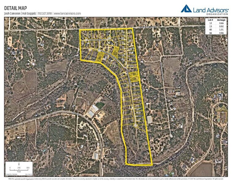 More Photos Of Onion Creek Lane, Driftwood Land For Sale