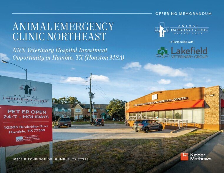 Primary Photo Of 10205 Birchridge Dr, Humble Veterinarian Kennel For Sale