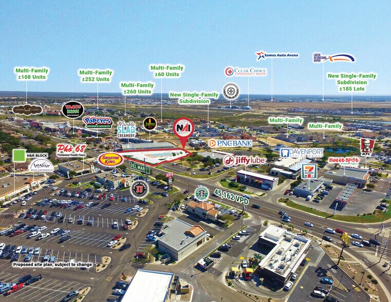 More Photos Of 1321 E Del Mar Blvd, Laredo Storefront For Lease