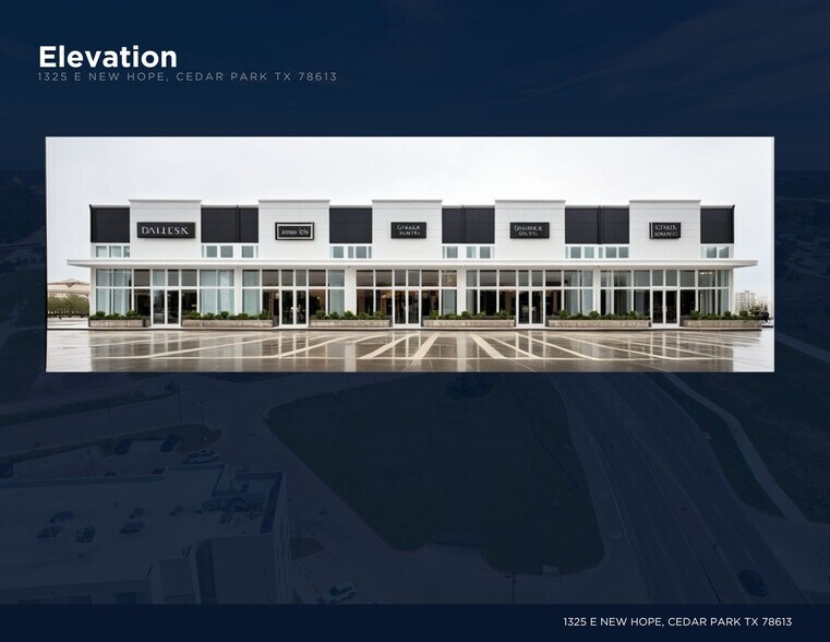 More Photos Of 1325 E New Hope Dr, Cedar Park Storefront For Lease