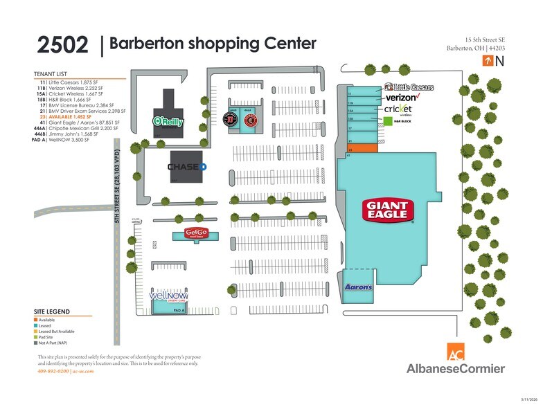 More Photos Of 11-45 5th St SE, Barberton Unknown For Lease