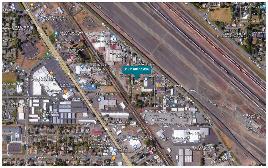 More Photos Of 2952 Allane Ave, Eugene Warehouse For Lease
