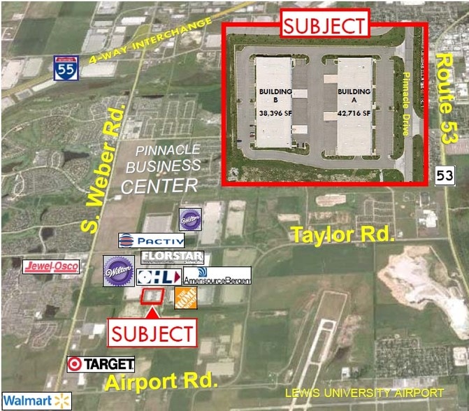 More Photos Of 140-148 S Pinnacle Dr, Romeoville Warehouse For Lease
