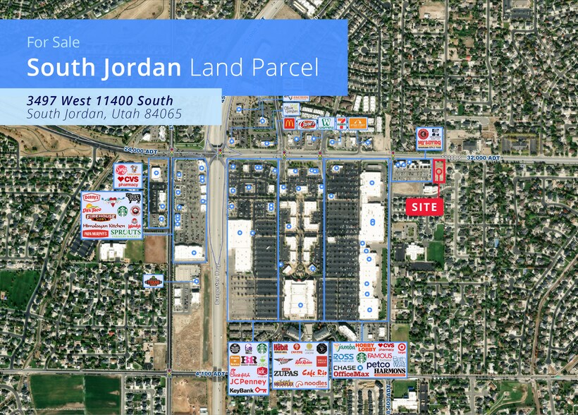 Primary Photo Of 3497 W 11400 S, South Jordan Land For Sale