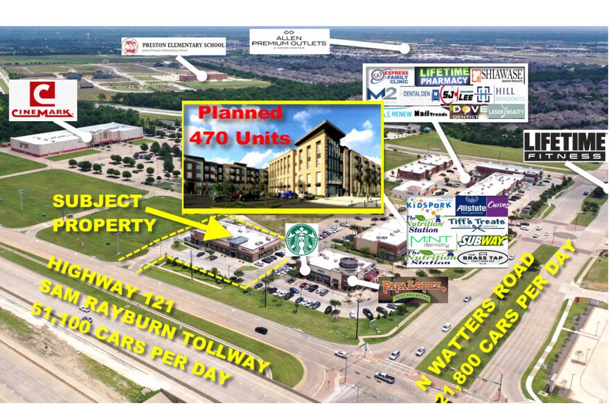 More Photos Of 955 State Highway 121, Allen Freestanding For Sale